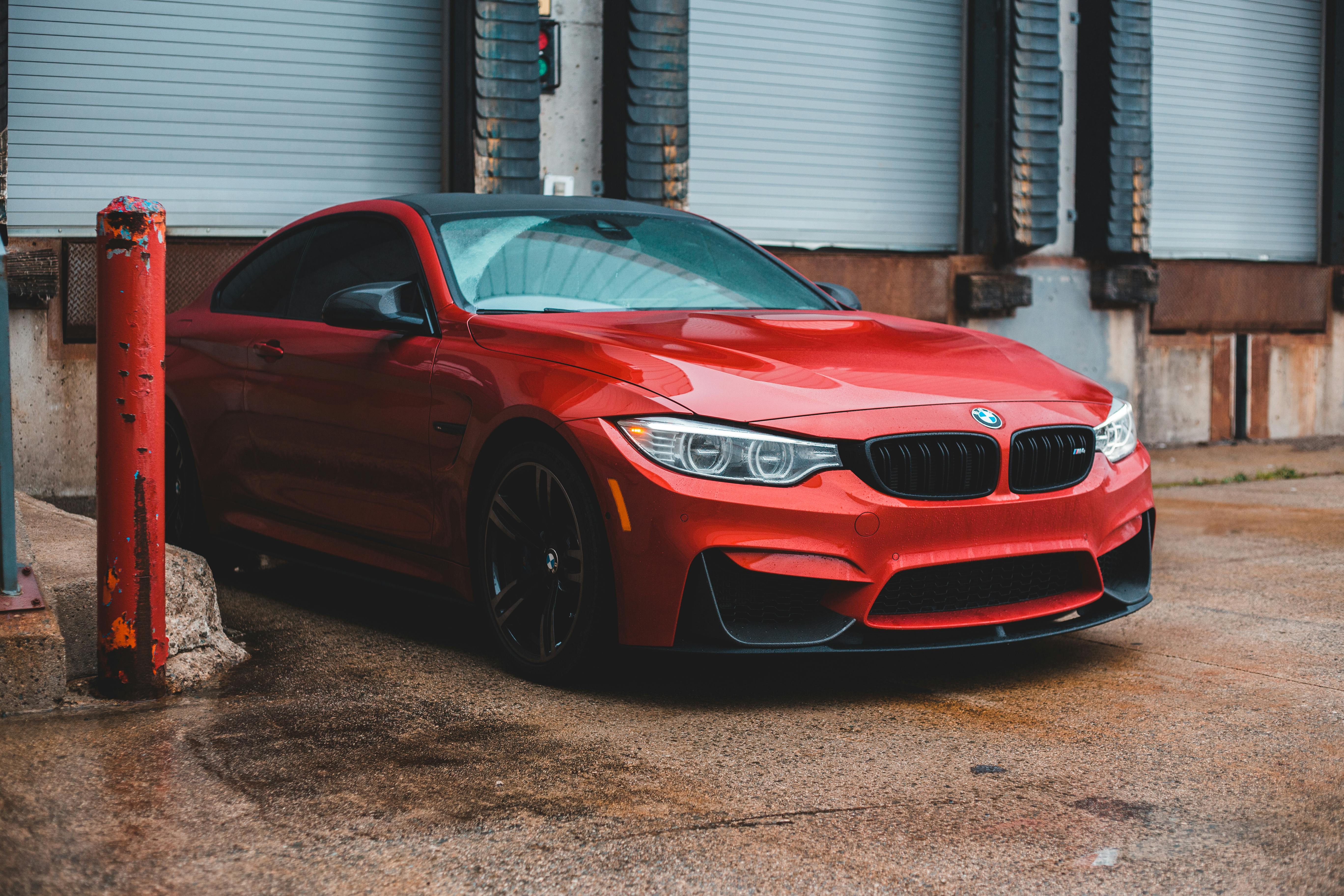 Red BMW M4